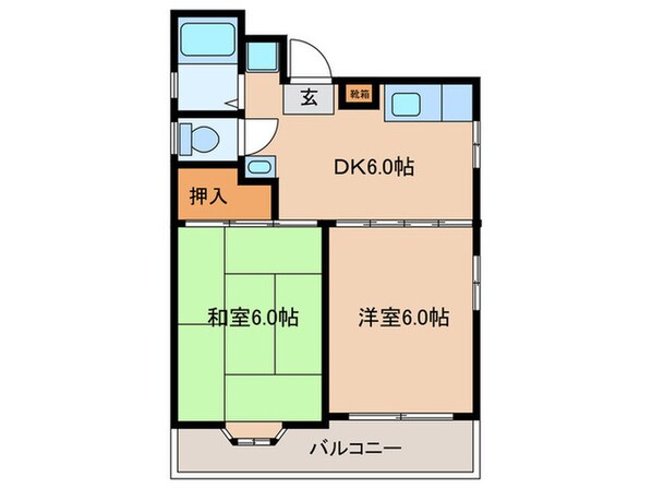 ファミ－ルＫ＆Ｍの物件間取画像